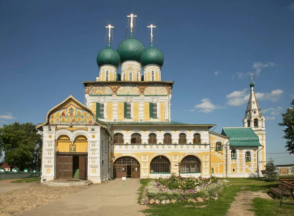 Resurrection Cathedral Tutayev Former Romanov Borisoglebsk Russia — Foto de Stock