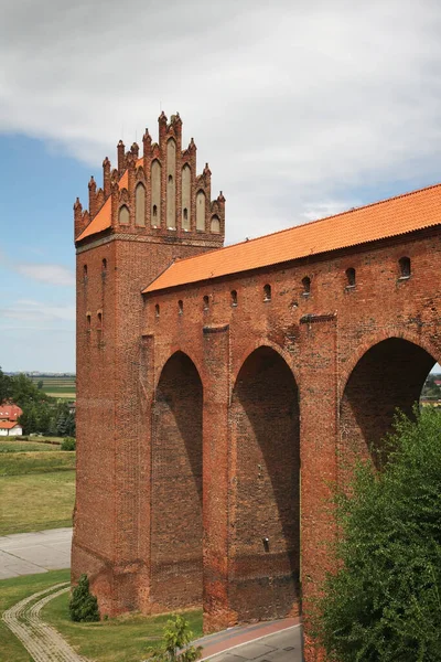 Castle Teutonic Order Residence Bishopric Pomesania Kwidzyn Poland — Stock Photo, Image