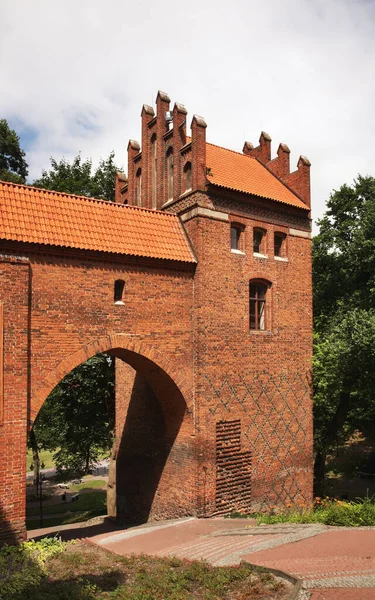 Тевтонський Замок Англ Castle Teutonic Order Резиденція Єпископства Помезанії Квідзіні — стокове фото