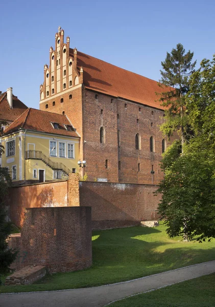 Κάστρο Της Warmia Κεφάλι Olsztyn Πολωνία — Φωτογραφία Αρχείου