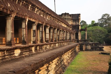 Angkor Wat - Başkent Tapınağı. Siem Reap bölgesi. Kamboçya