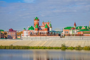 Yoshkar-Ola 'daki Amsterdam seti. Mari El Republic. Rusya