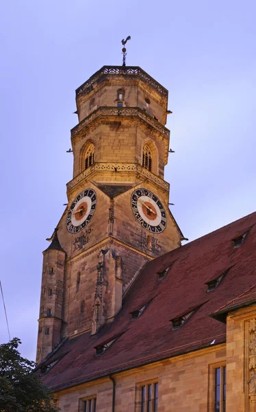 Igreja Colegiada Stiftskirche Estugarda Alemanha — Fotografia de Stock