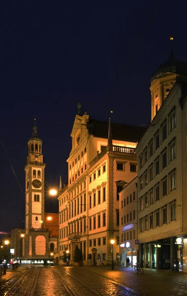 Vista Augsburgo Baviera Alemania — Foto de Stock