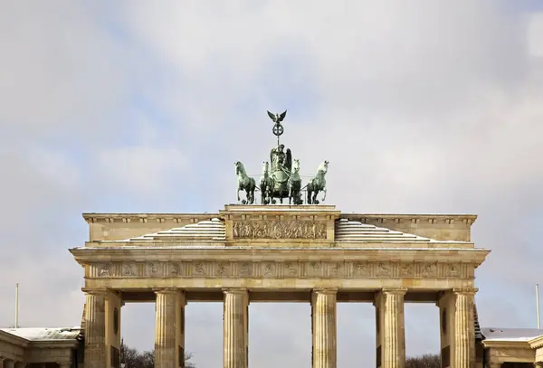 Puerta Brandenburgo Berlín Alemania — Foto de Stock