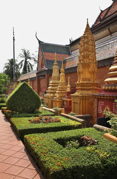 Wat Preah Prom Rath Siem Reap Siemreap Cambodja — Stockfoto