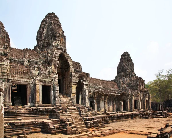 Templo Prasat Bayon Angkor Thom Provincia Siem Reap Camboya — Foto de Stock