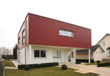 Stuttgart yakınlarındaki ev. Almanya