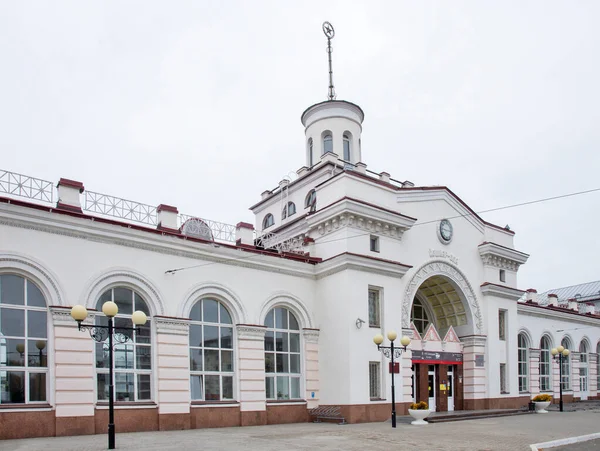 ヨシュカル オラの鉄道駅 エル共和国 ロシア — ストック写真