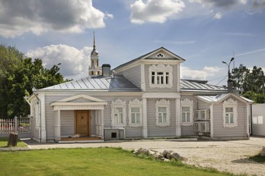 Kolomna Kremlin 'deki Kazakov caddesinde Lvov Evi. Rusya