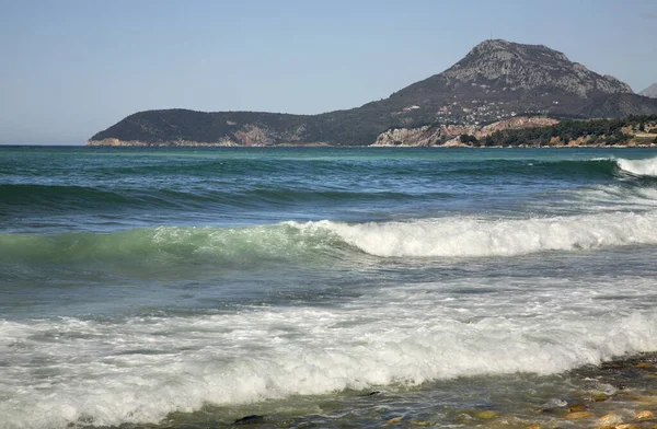 Mar Adriático Bar Montenegro — Foto de Stock