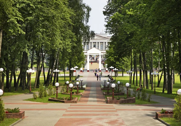 Парк Победы Маладзечной Беларусь — стоковое фото