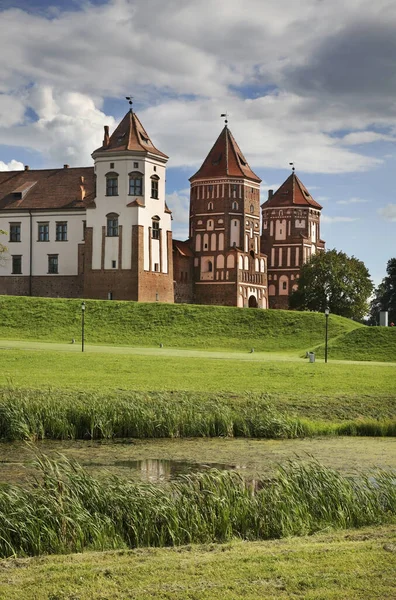 Zamek Mirze Białoruś — Zdjęcie stockowe