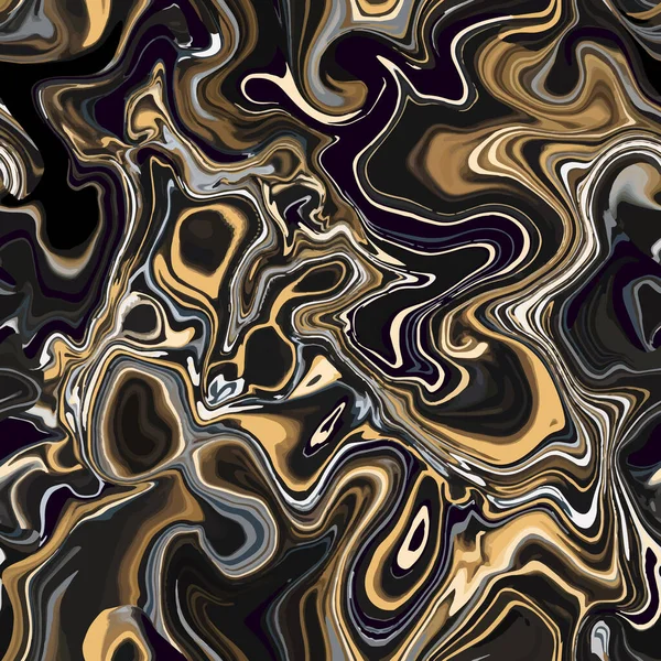 Modèle Texture Marbre Liquide Sans Couture Modèle Marbre Abstrait Vectoriel — Image vectorielle