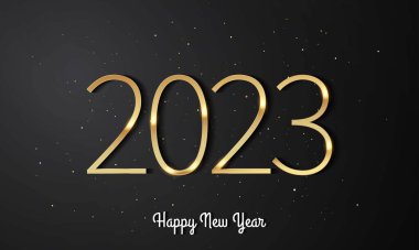 2023 Mutlu Yıllar Geçmiş Tasarımı.