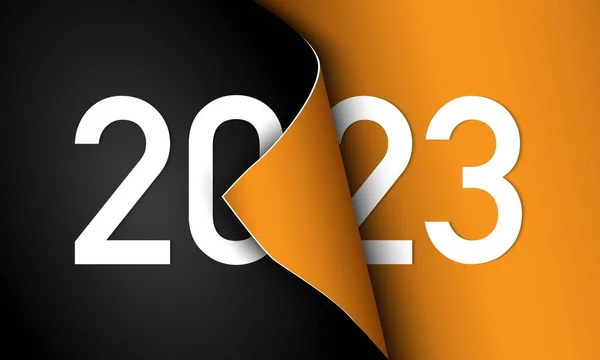 2023 Feliz Año Nuevo Antecedentes — Vector de stock