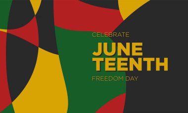 Haziran Özgürlük Günü Arkaplan Tasarımı.