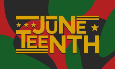 Haziran Özgürlük Günü Arkaplan Tasarımı.