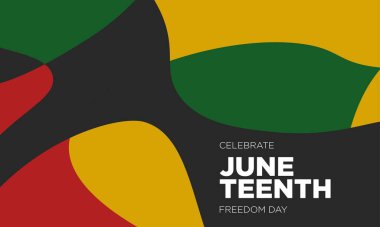 Haziran Özgürlük Günü Arkaplan Tasarımı.