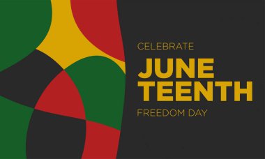 Haziran Özgürlük Günü Arkaplan Tasarımı.