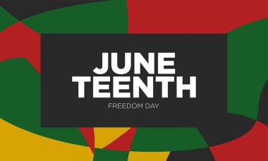 Haziran Özgürlük Günü Arkaplan Tasarımı.