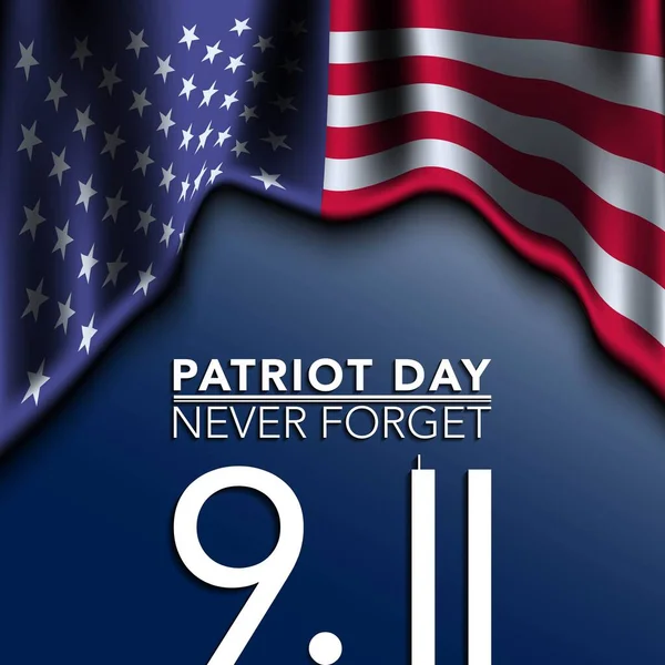 Patriot Day Background Design Vektorgrafiken