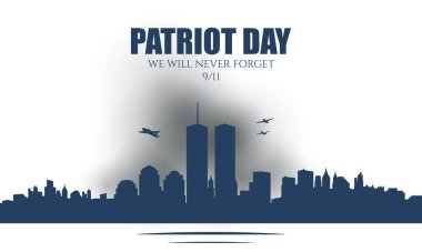 Patriot Day Background Design. 