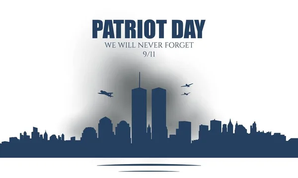 Patriot Day Background Design — Stockvektor