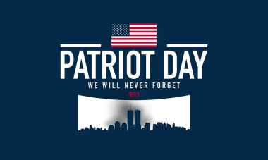 Patriot Day Background Design. 