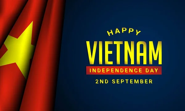 Vietnam Independence Day Background Design — Stockvector