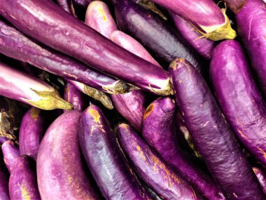 mor patlıcanlar, tam çerçeve görüntü, gıda konsepti 