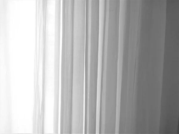 White Curtain Surface Full Frame Background — Stock Photo, Image