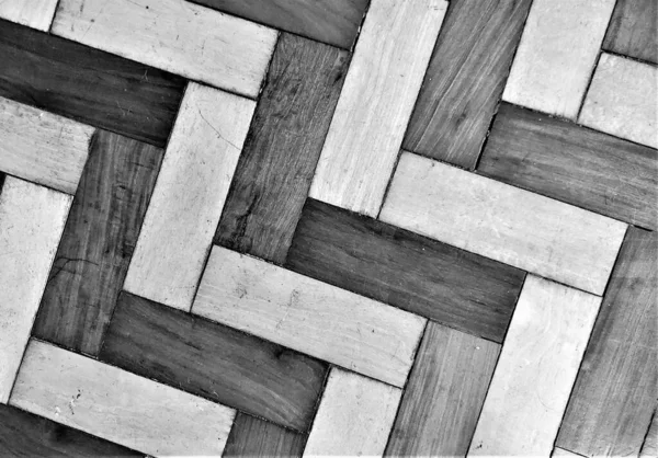 Drewniana Podłoga Parkietowa Pełnym Szablonem Struktury Ramki Kopiowania — Zdjęcie stockowe