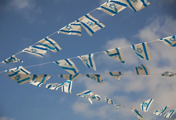 Israel Flags on Independence Day — Stock Photo, Image