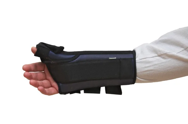 Pulso e polegar Brace Splint — Fotografia de Stock