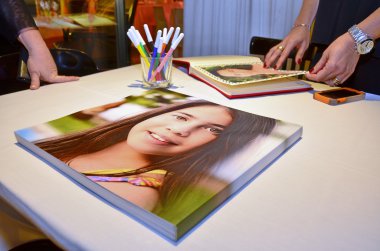 bat mitzvah photobook albüm