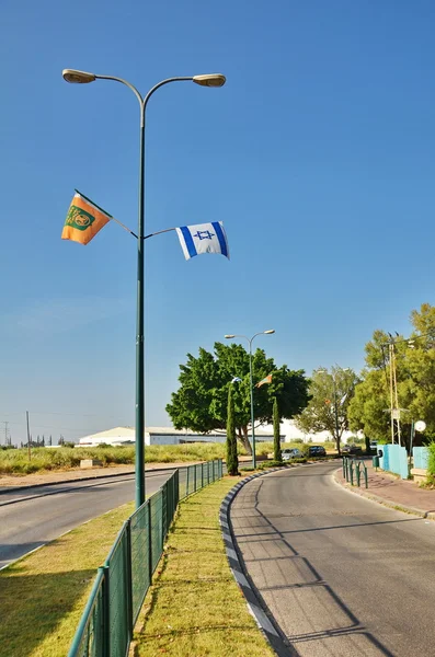 Israel Flag on Independence Day — Stock Photo, Image