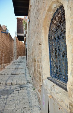 Yafa ve tel aviv sokakta
