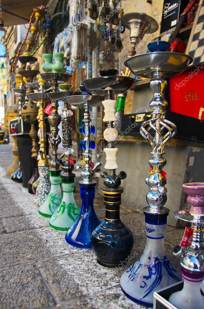 Ganchos en el mercado de pulgas de Jaffa fotografía de stock © dnaveh