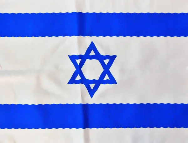 Golvende Israël vlag op independence day — Stockfoto