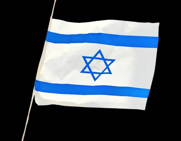 Israel Bandeira cadeia no Dia da Independência — Fotografia de Stock