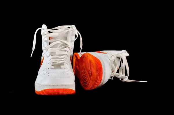 Yüksek top klasik nike af-1 basketbol spor ayakkabı ayakkabı — Stok fotoğraf