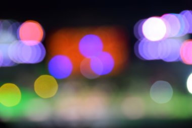 Soyut dairesel bokeh arkaplanı