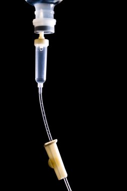 infustion tuzlu sıvı çözüm vignette tarzı ve boş alan
