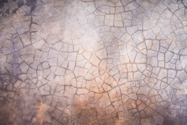 Old weathered  crack Cement wall fragment — Stock Photo, Image