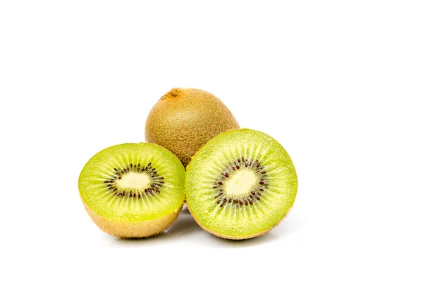 Owoce kiwi i Chiński agrest (actinidia chinensis). — Zdjęcie stockowe