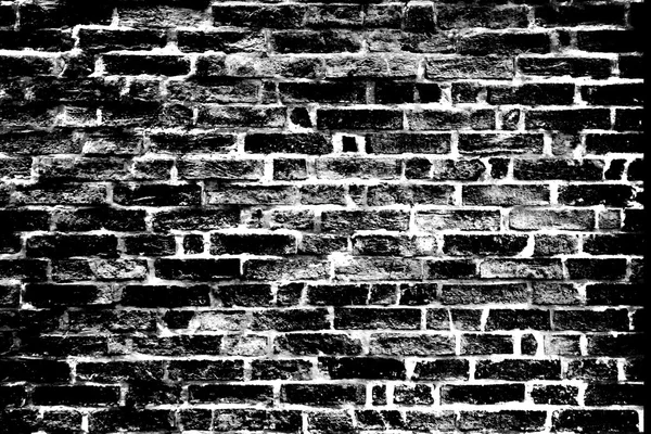 Dark Old brick wall texture Background — Stock Photo, Image