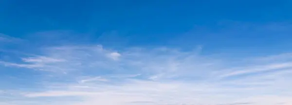 Широкі Блакитні Небо Хмари Кольору Літо Природи Фон Повітряний Вид — стокове фото