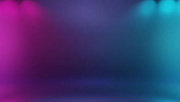 Simplet Pink Purple Blue Glowing Gradient Lights Studio Wall Text — Foto de Stock