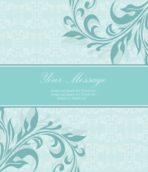 Invitation ou annonce de mariage — Image vectorielle